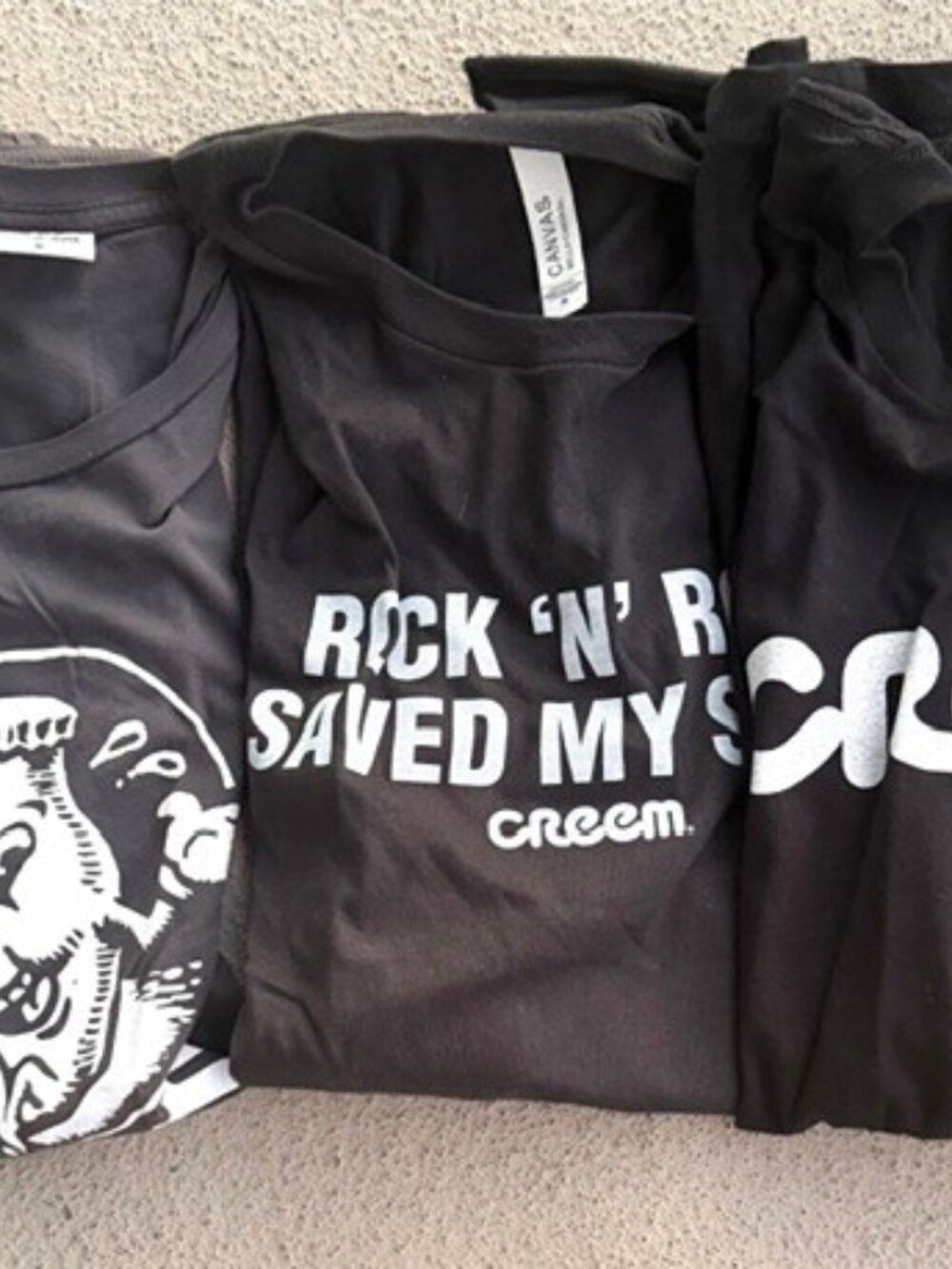 CREEM Magazine Lot of 3 T-Shirt Mens Medium Boy Howdy Sleeveless Black